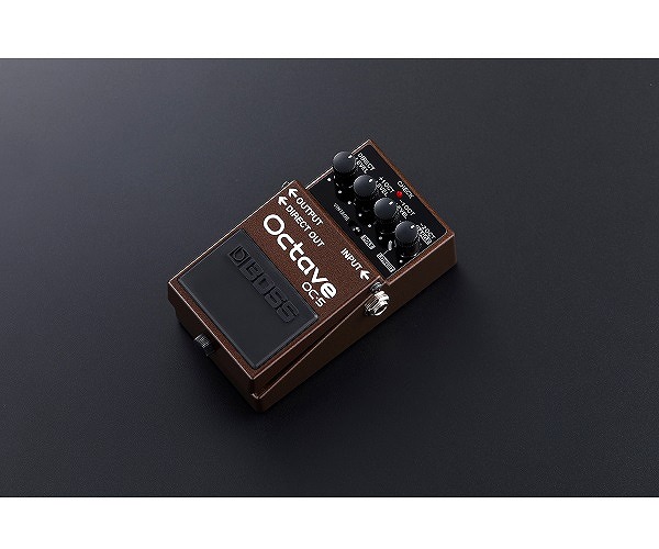 オクターブ】-BOSS-オクターブペダルのニュースタンダード！”OC-5″発売