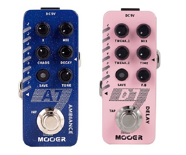 NAMM2020:エフェクター】-MOOER-7種類のリバーブを搭載”A7″、6種類の