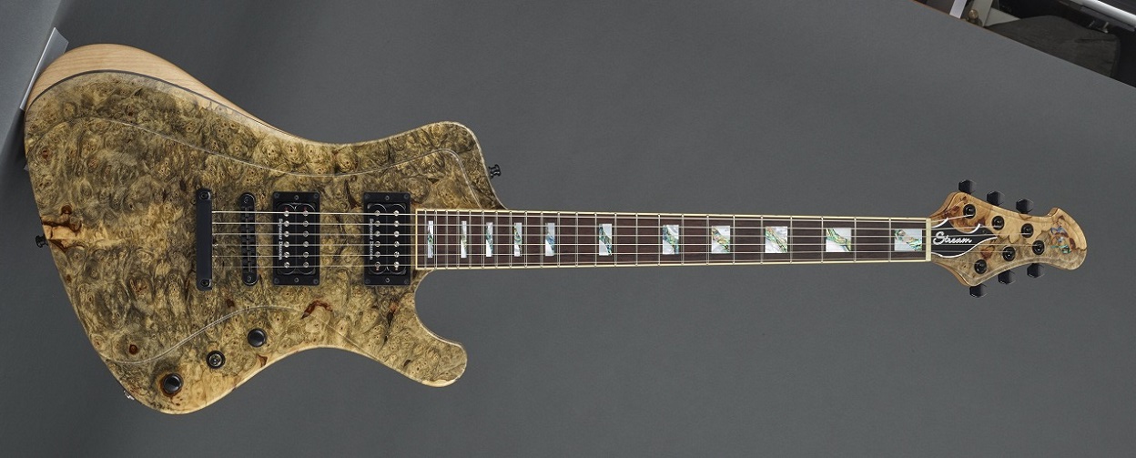 エレキギター】-ESP-流線型ボディが特徴の「STREAM-GT」が装いも新たに