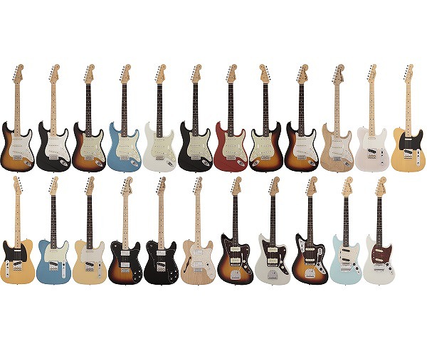 エレキギター】-Fender-ビンテージテイストをさらに追求したスペック