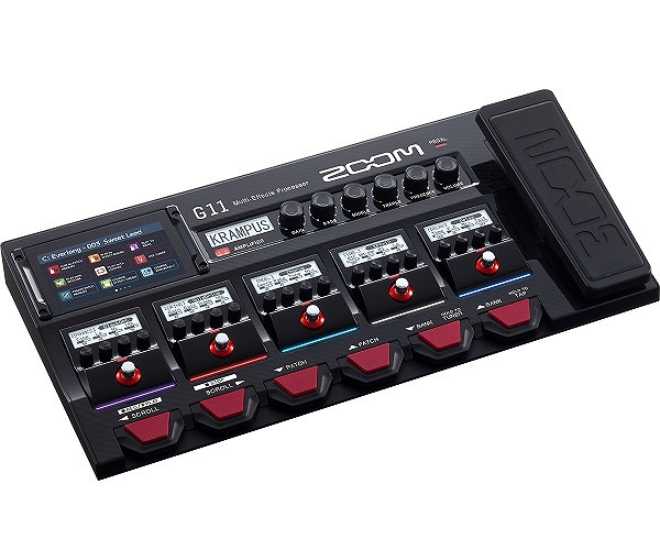 マルチエフェクター】-ZOOM-圧倒的なプロセッシングパワーを誇るDSP