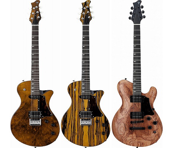 エレキギター】RYOGA HORNET/CICADA新製品｜ボディトップに