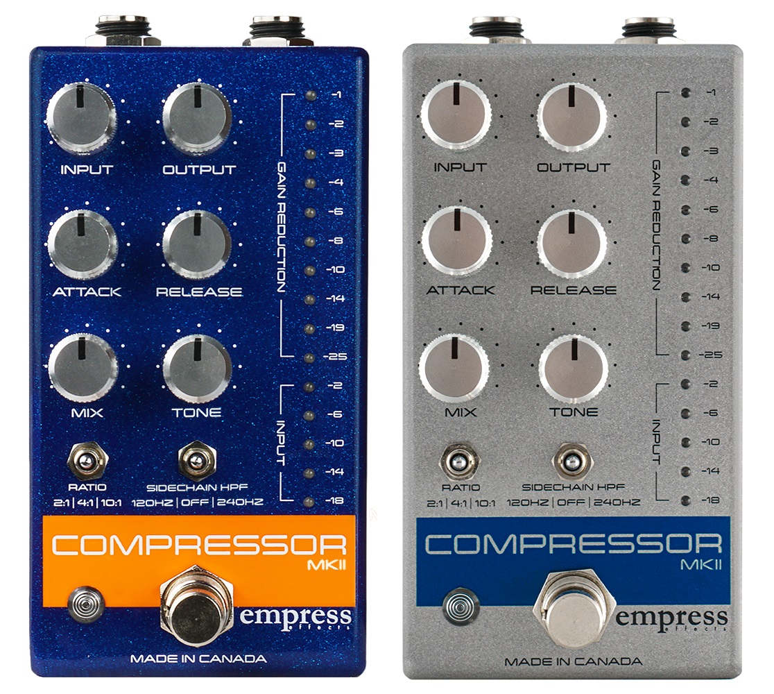 コンプレッサー】Empress Effects “Compressor MKⅡ” “Bass Compressor