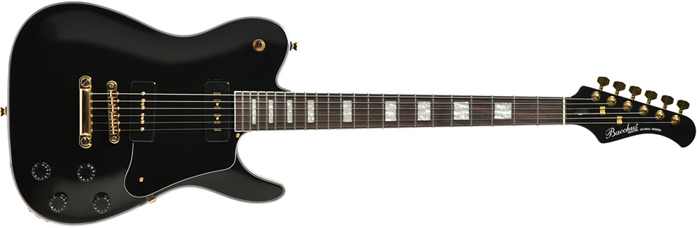 TLタイプのボディでありながらアーチトップを取り入れた「Bacchus