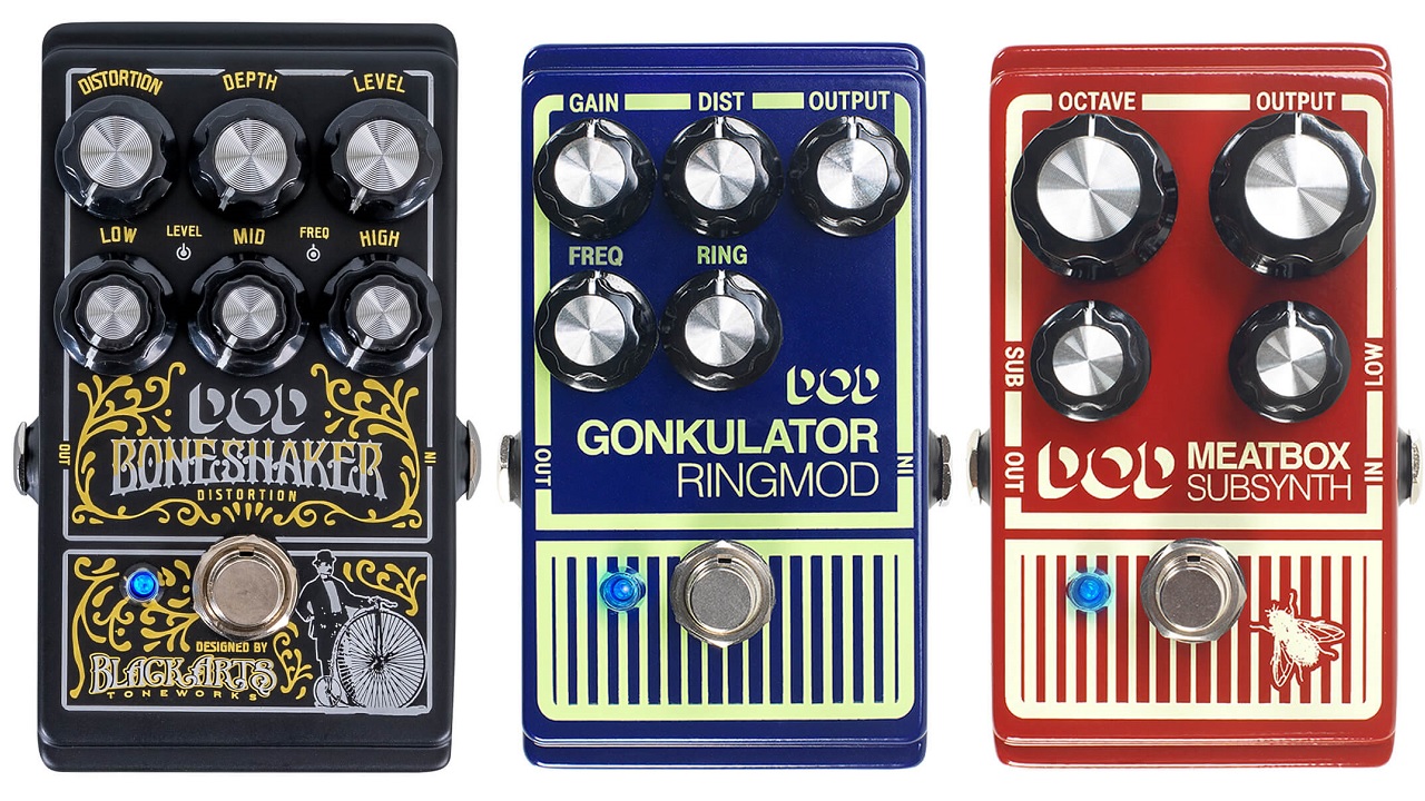 DODより個性的なエフェクター 3機種が登場 | ギタセレ（Guitar Selection）