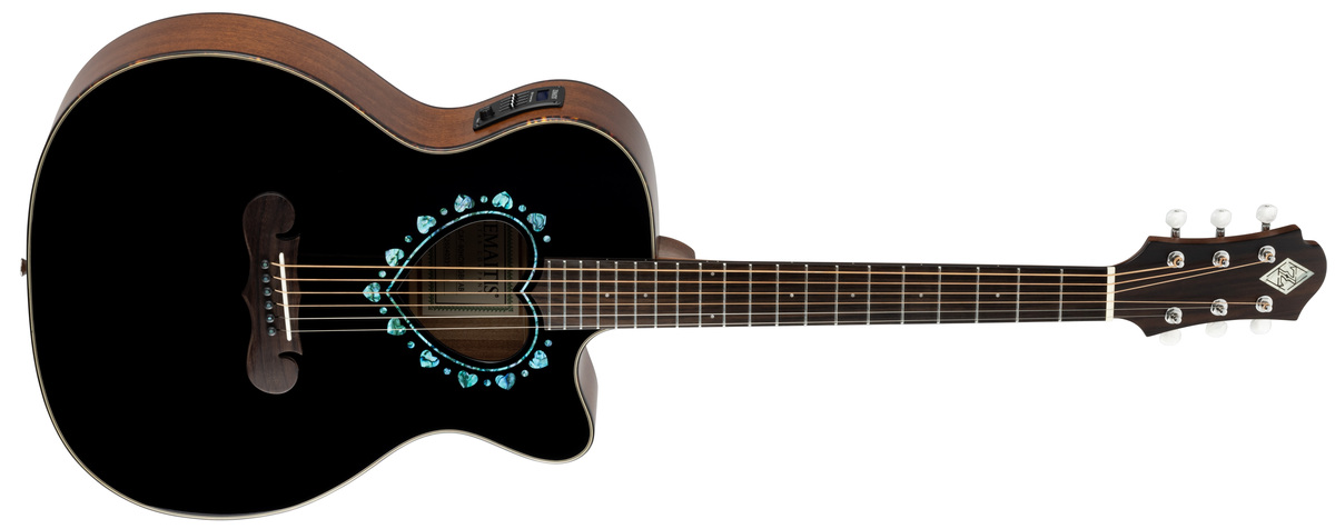 ZEMAITISより島村楽器オリジナルのエレアコギターにハート型サウンド