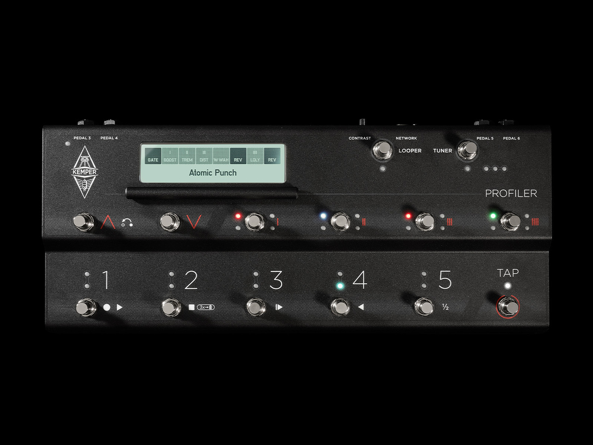 Kemper PROFILER Remote (MK 2) 堂々登場 ― 堅牢設計と直感操作で