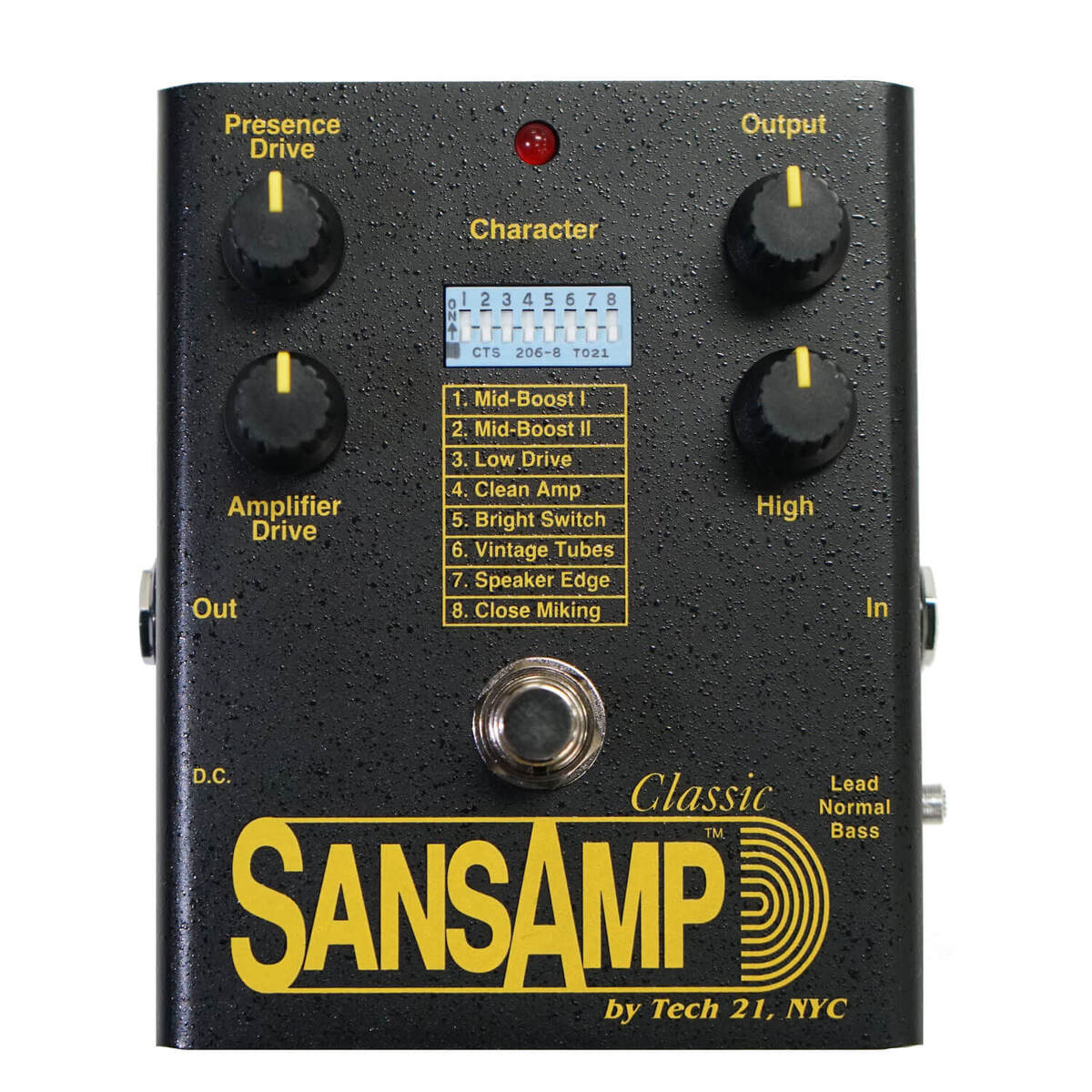 アンプシミュレーターの原点 TECH21 SA1 SansAmp Classic | ギタセレ