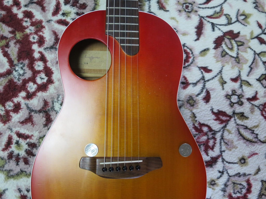 K.Yairi Nocturne にTSピックアップシステムP | 酒井 誠・ギタリスト