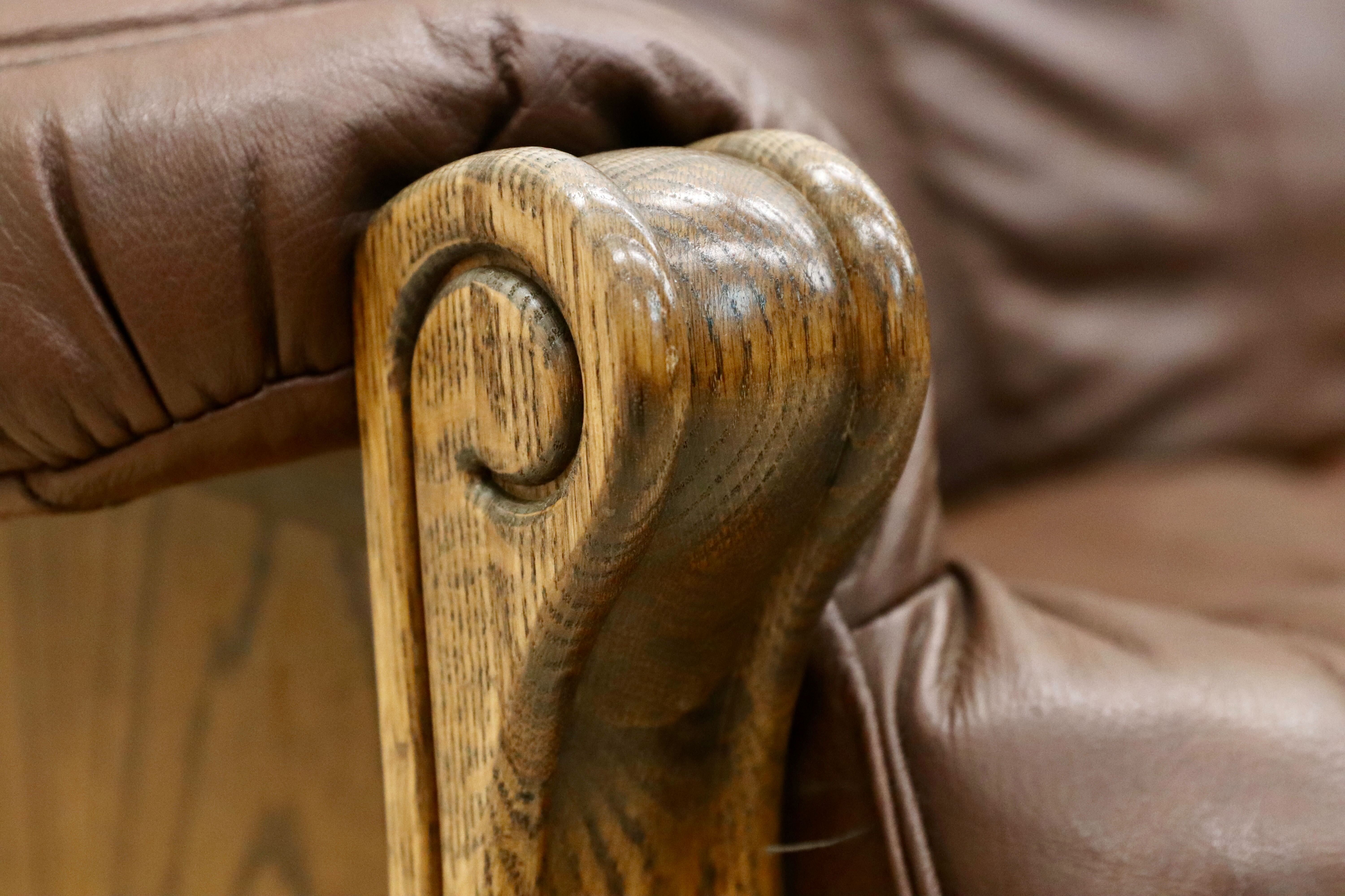 GMGT226○オランダ製 ダッチカントリー 3人掛けソファ トリプルソファ