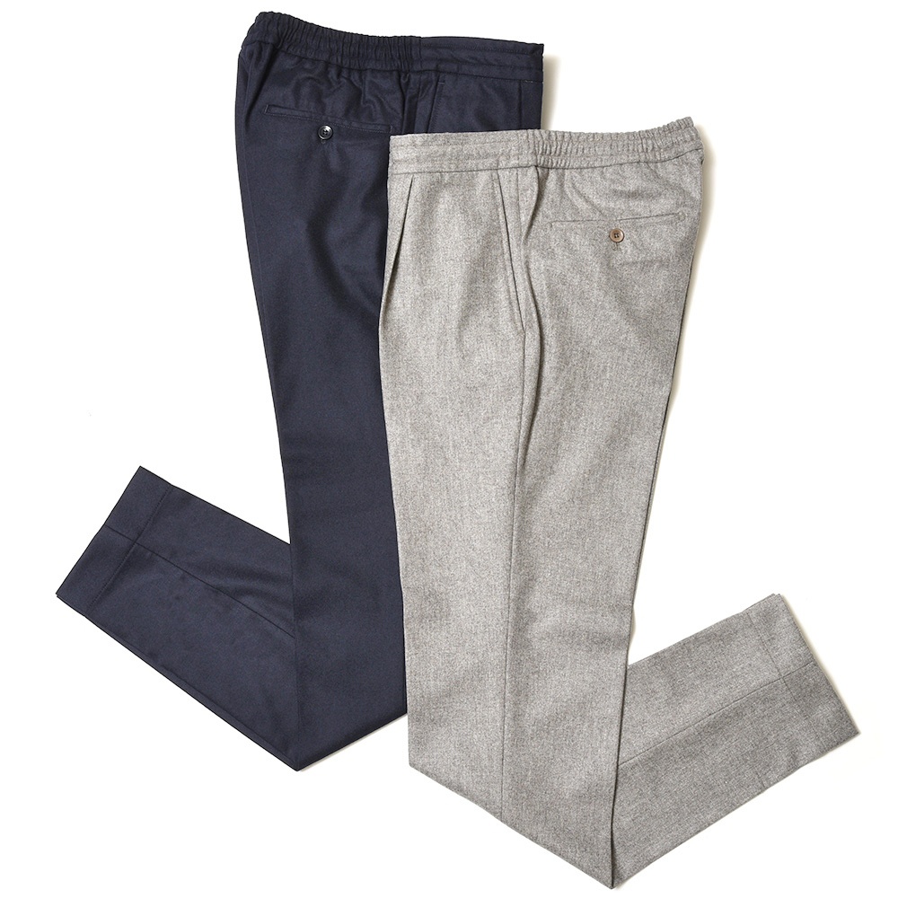 INCOTEX（インコテックス）SLIM FIT SUPER100'sウールフランネル1