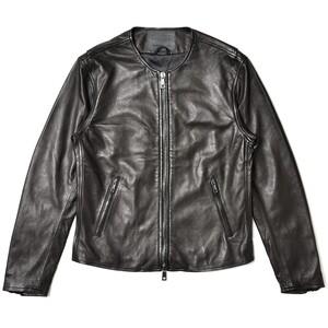 GIORGIO BRATO（ジョルジオ ブラート）ウォッシュドラムレザーノー