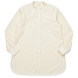 HEUGN（ユーゲン）Rob SHIRT013 コットンポプリンバンドカラーシャツ
