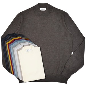 GRAN SASSO（グランサッソ）12ゲージウールモックネックニット 55108