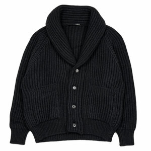 COMOLI（コモリ）カシミヤ和紙 ショールカラーニットジャケット C03