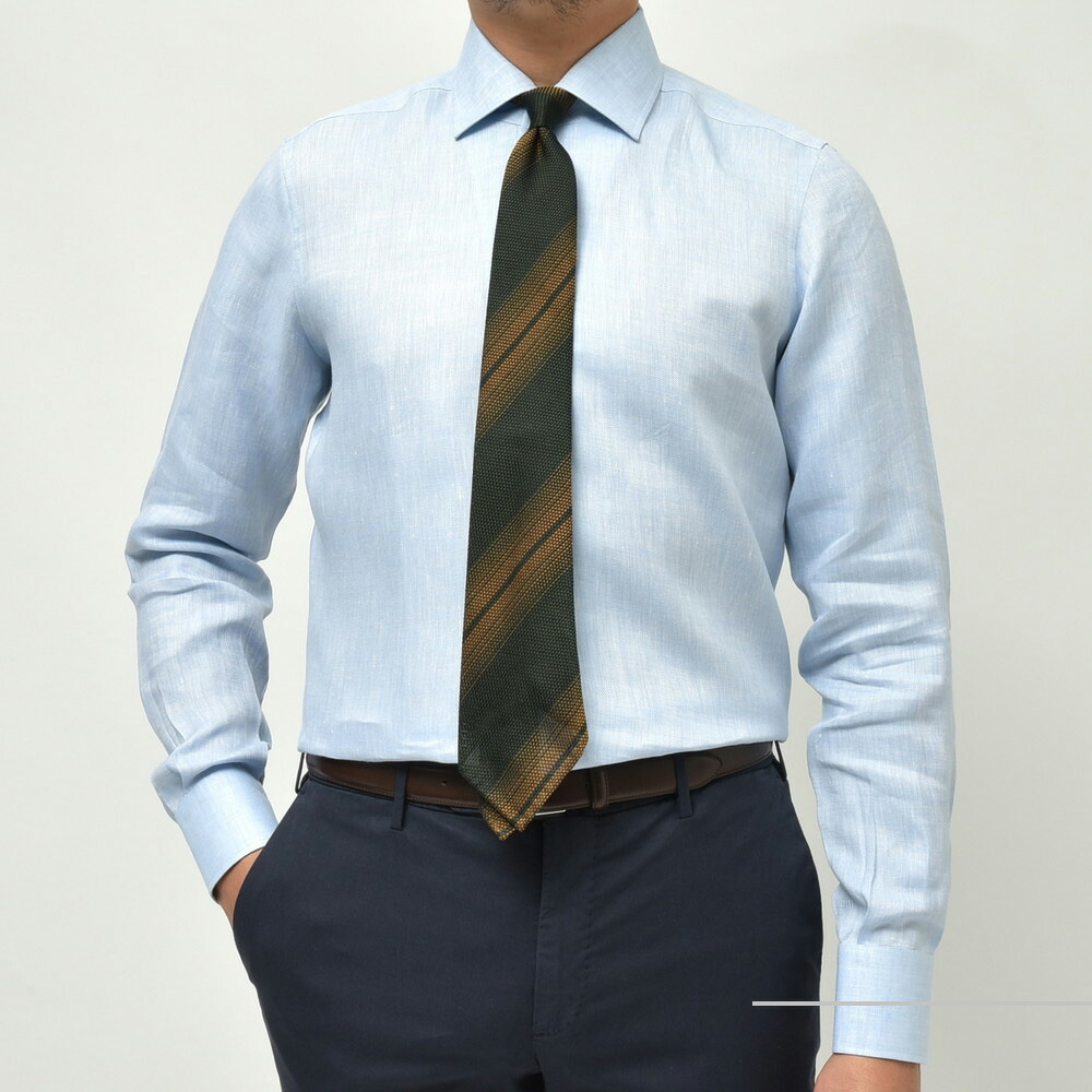 夏を待ちきれなくて・・・FRAY(フライ)ワンピースカラーシャツ ROBERTO