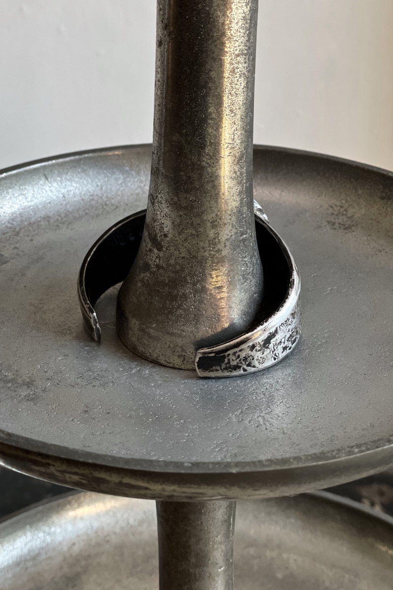 BACKLASH × JUN UEZONO. Pure Silver(Silver 1000) / Deer Horn Bangle