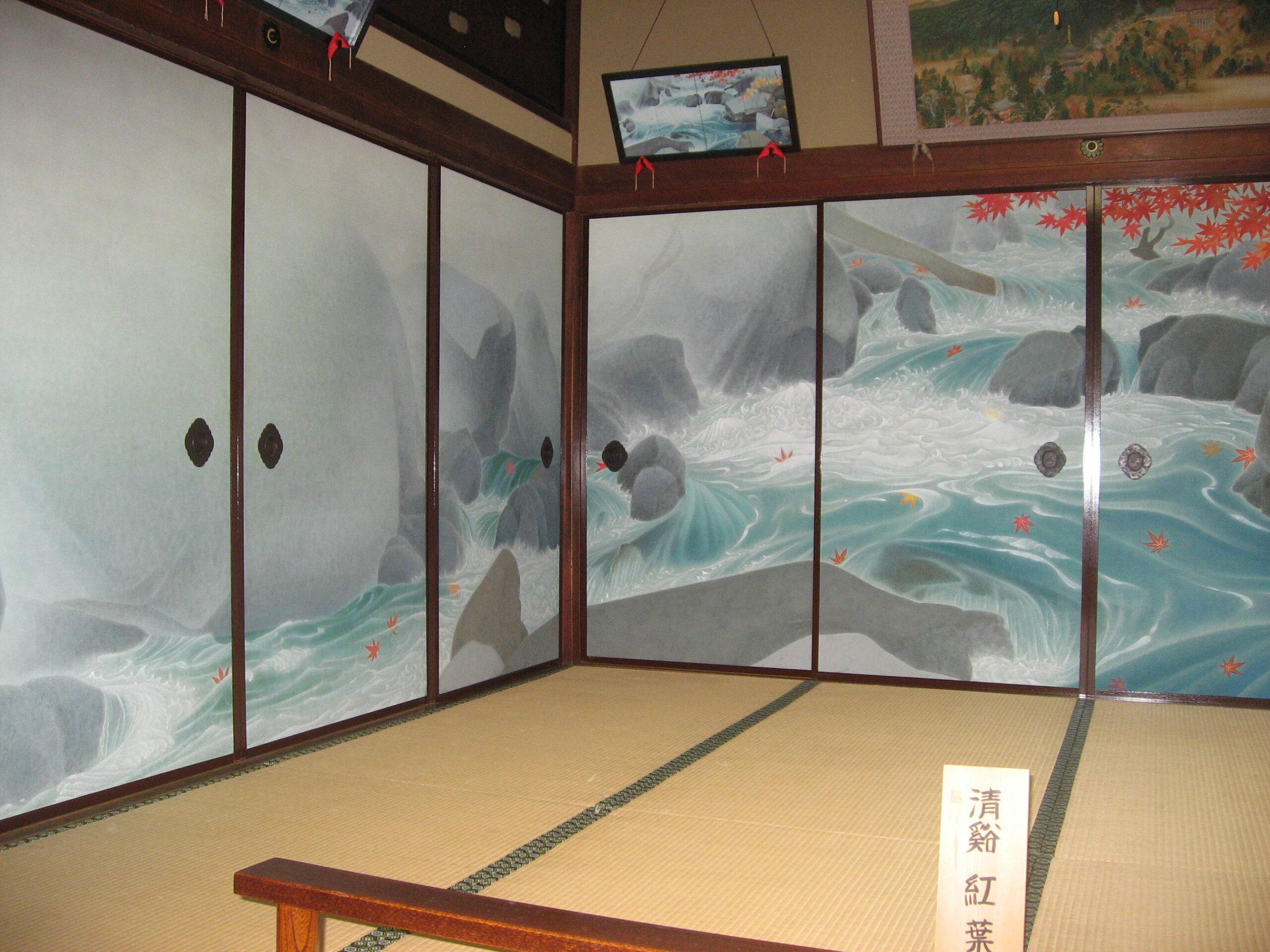 真作/紀治直（画）/東福寺/臥雲指月（賛）/梅画賛/布袋屋掛軸HD-746 真