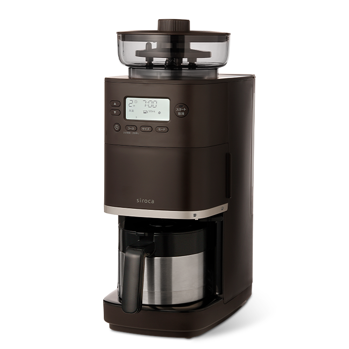 シロカ お客様サポート - コーン式全自動コーヒーメーカー：取扱説明書