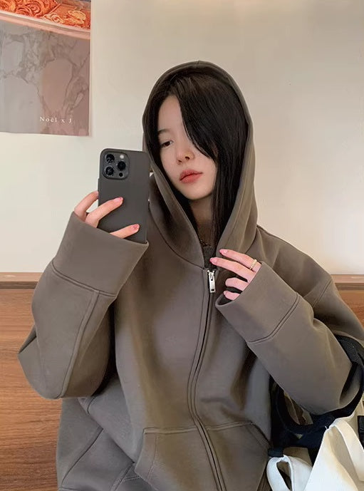 ボリュームジップパーカー 1767 – gypsophila