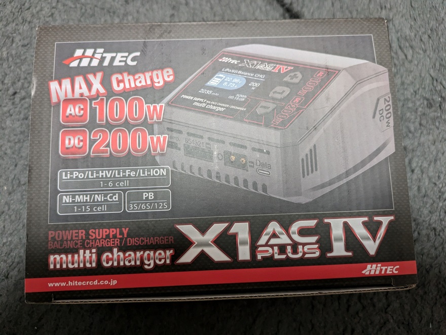 ハイテック Multi charger X1 AC PLUS IV マルチチャージャー 充・放