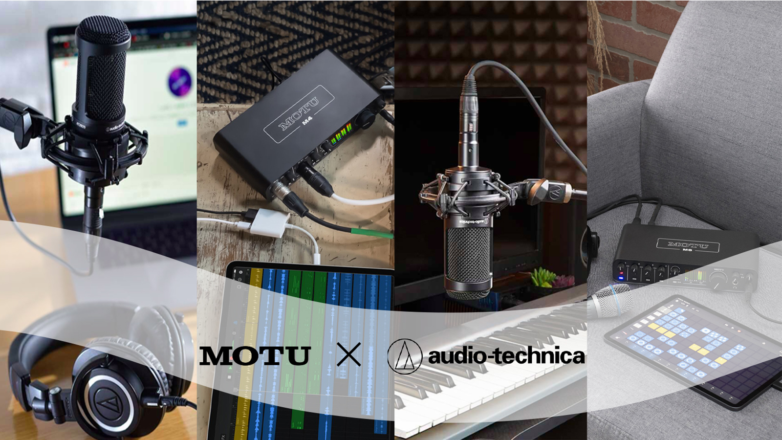 MOTUインターフェースとの接続にオススメのマイク＆ヘッドホン