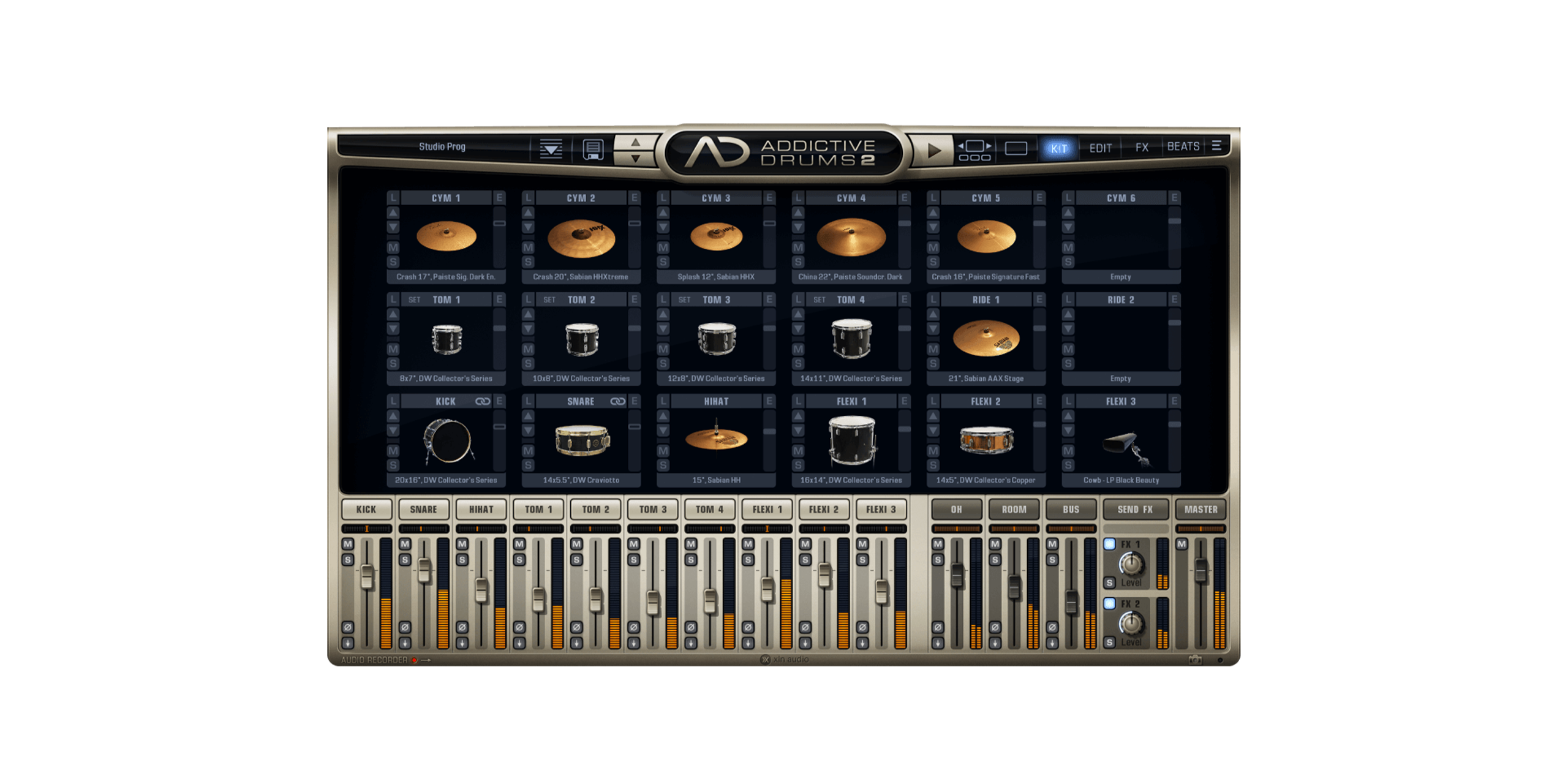 ADpak Studio Prog - XLN Audio | 株式会社ハイ・リゾリューション