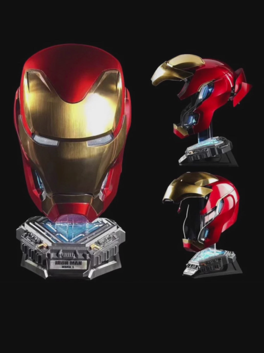 US | Autoking|hammer Mk5 ironman helmet | Voice Control | 4/8