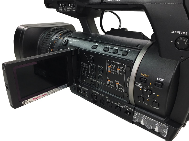 カメラ機材 | AVCCAM | AG-AC160A【レンタル休止中】 | 商品詳細