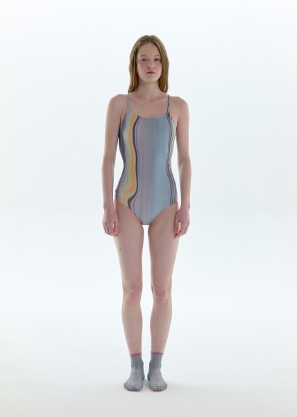 プレイド チェック トライアングル ビキニ_ブルー | PISCESS | HANA(ハナ)