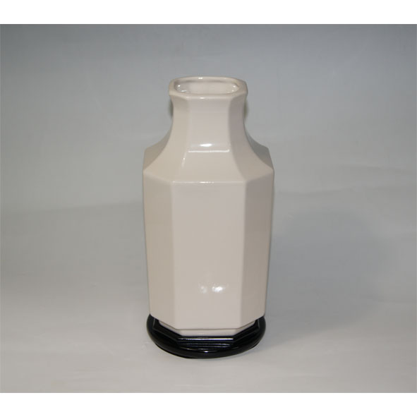 花もあ / 新・青磁角切花瓶 丹座付木箱入