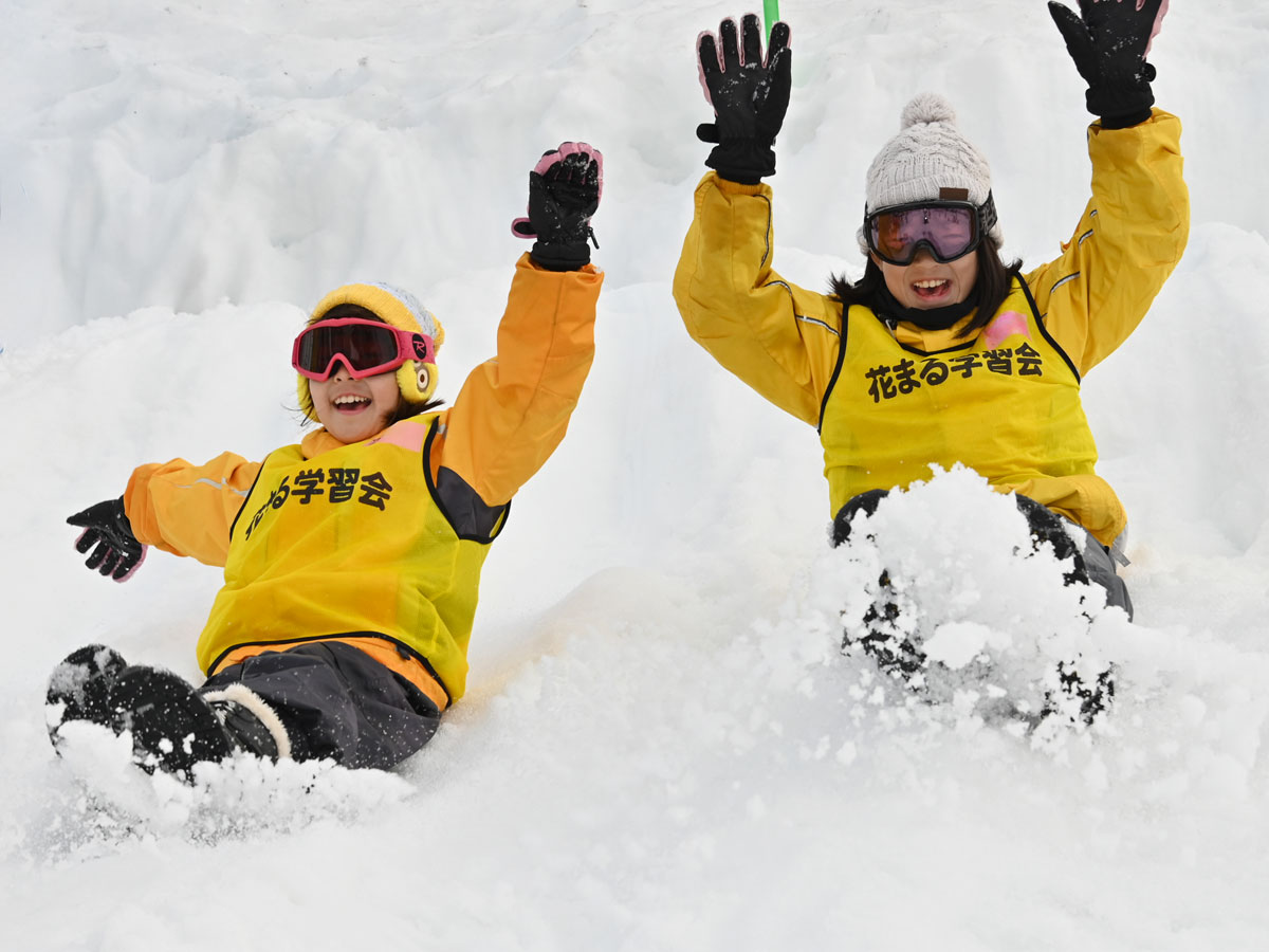 A.わいわい雪遊び王国 | 春の野外体験 | 花まる野外体験