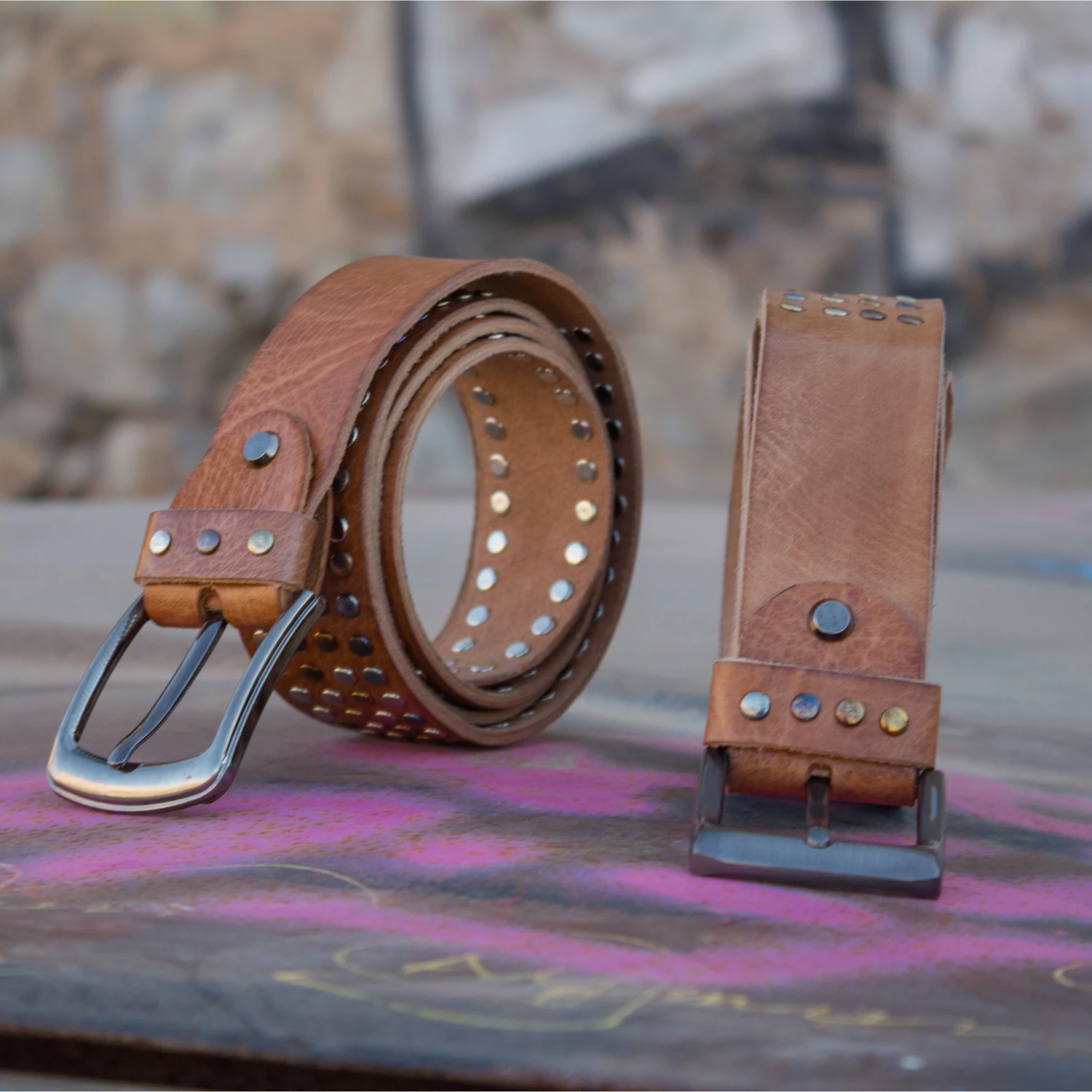 Moroccan original Leather belt for men – Handaa