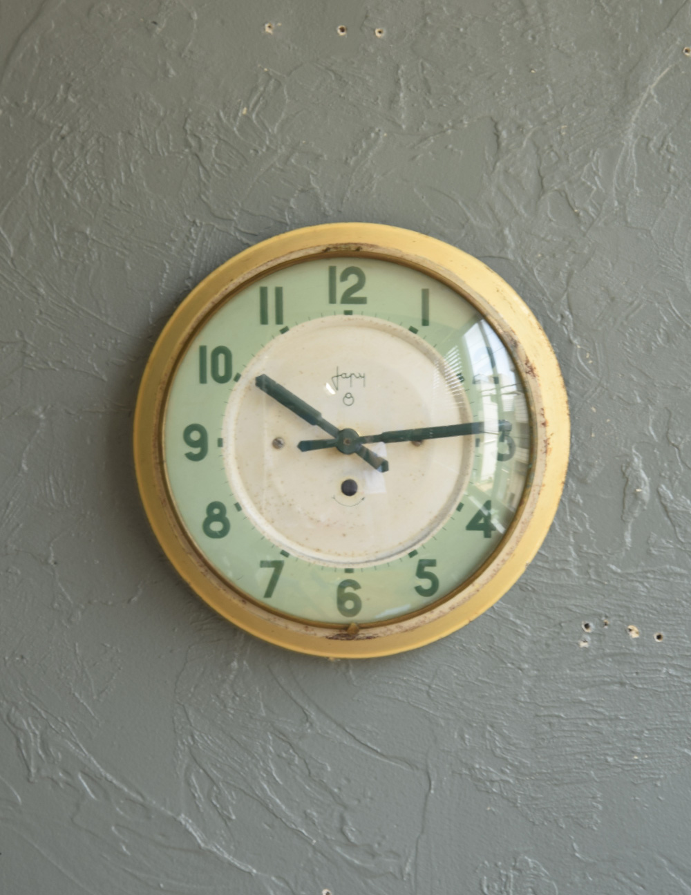 フランスJapy社のアンティーク ウォールクロック（掛け時計）(x-635-z