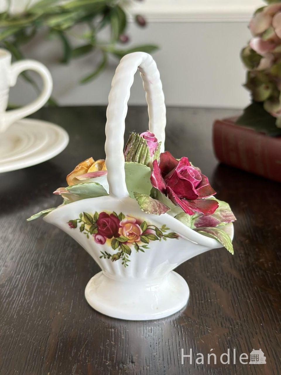 イギリスから届いたロイヤルアルバート、オールドカントリーローズの陶