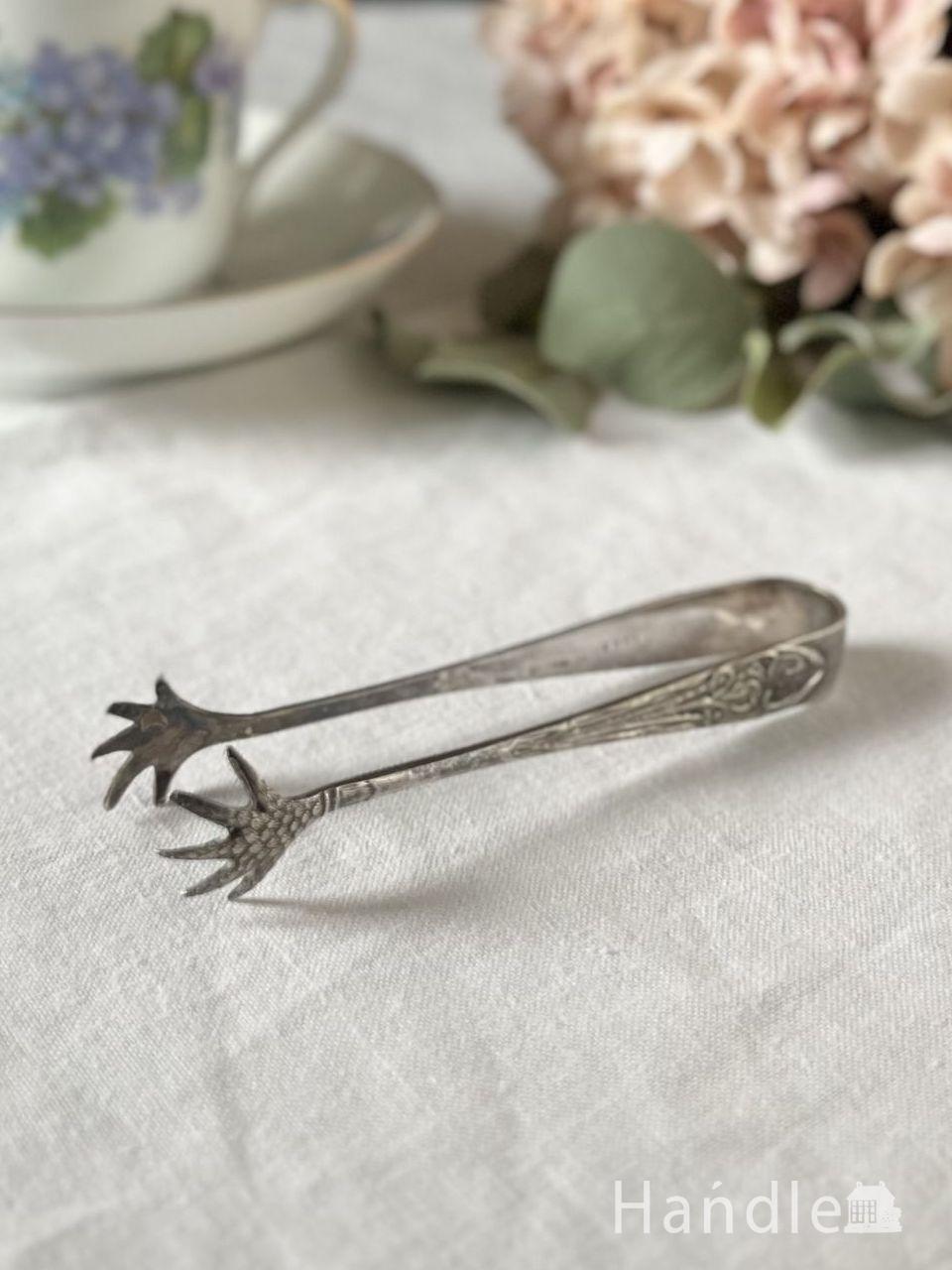 イギリスのアンティークカトラリー、シルバープレートのデザート