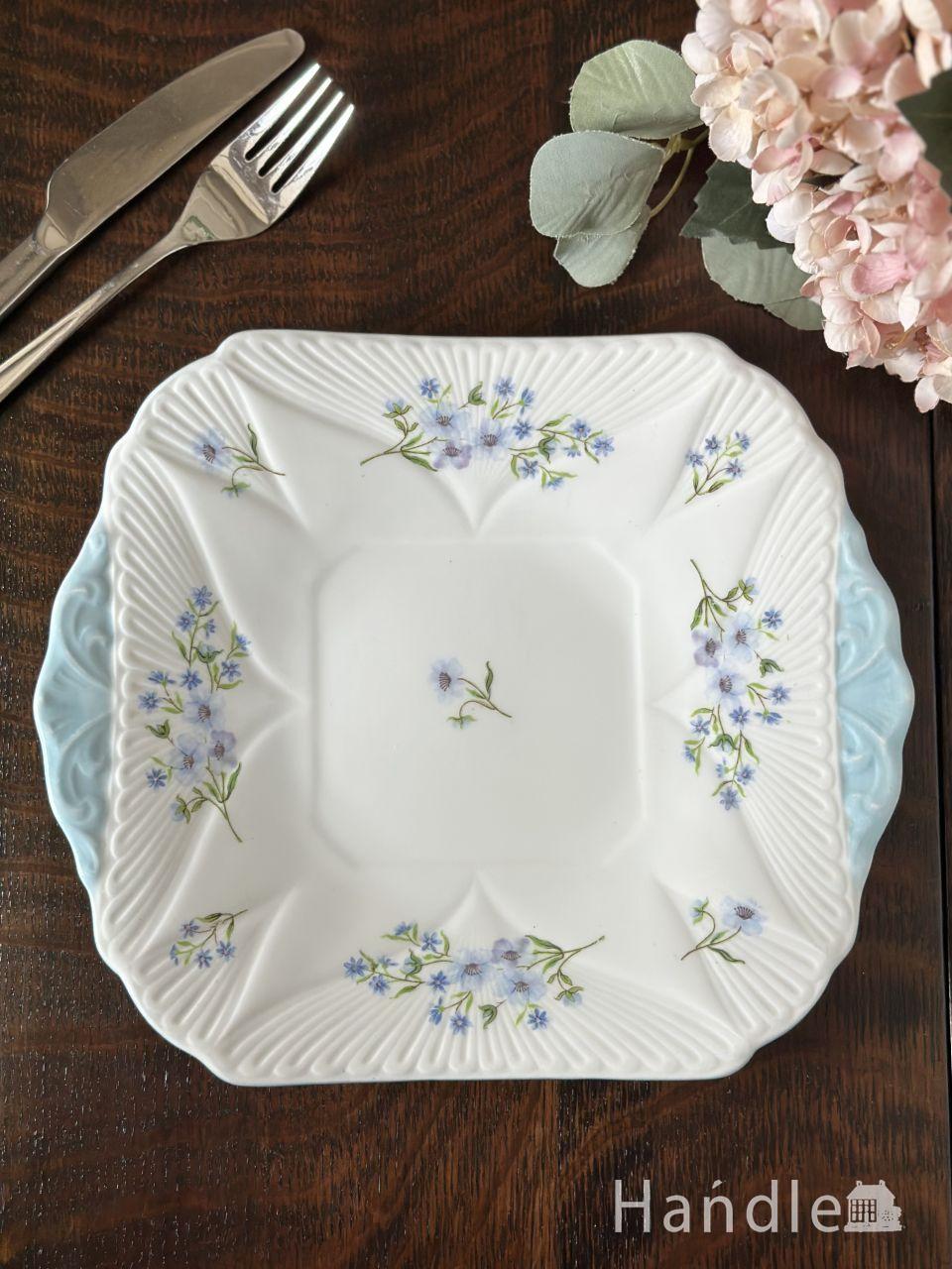 小さなお星さまが輝くデザインのアンティーク食器、シェリーの北極星