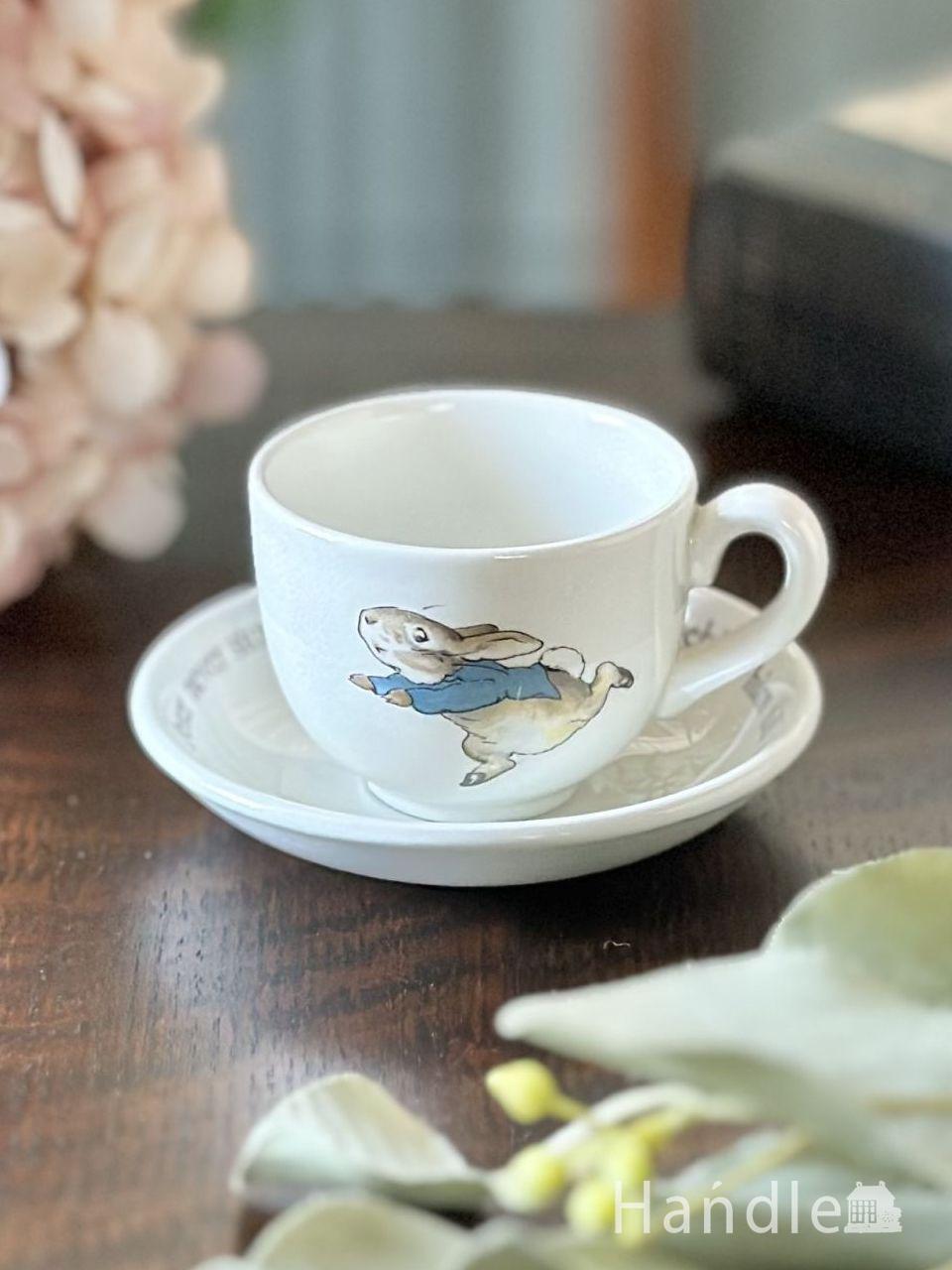 ウェッジウッド（WEDGWOOD）のビンテージ食器、Dolphinsのカップ