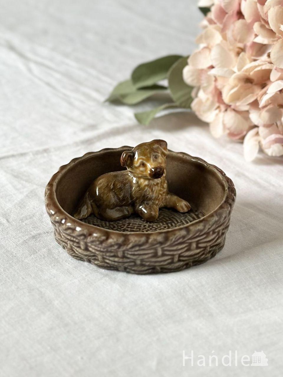 英国アンティークの雑貨、イギリスで見つけた馬のブラスオブジェ(m