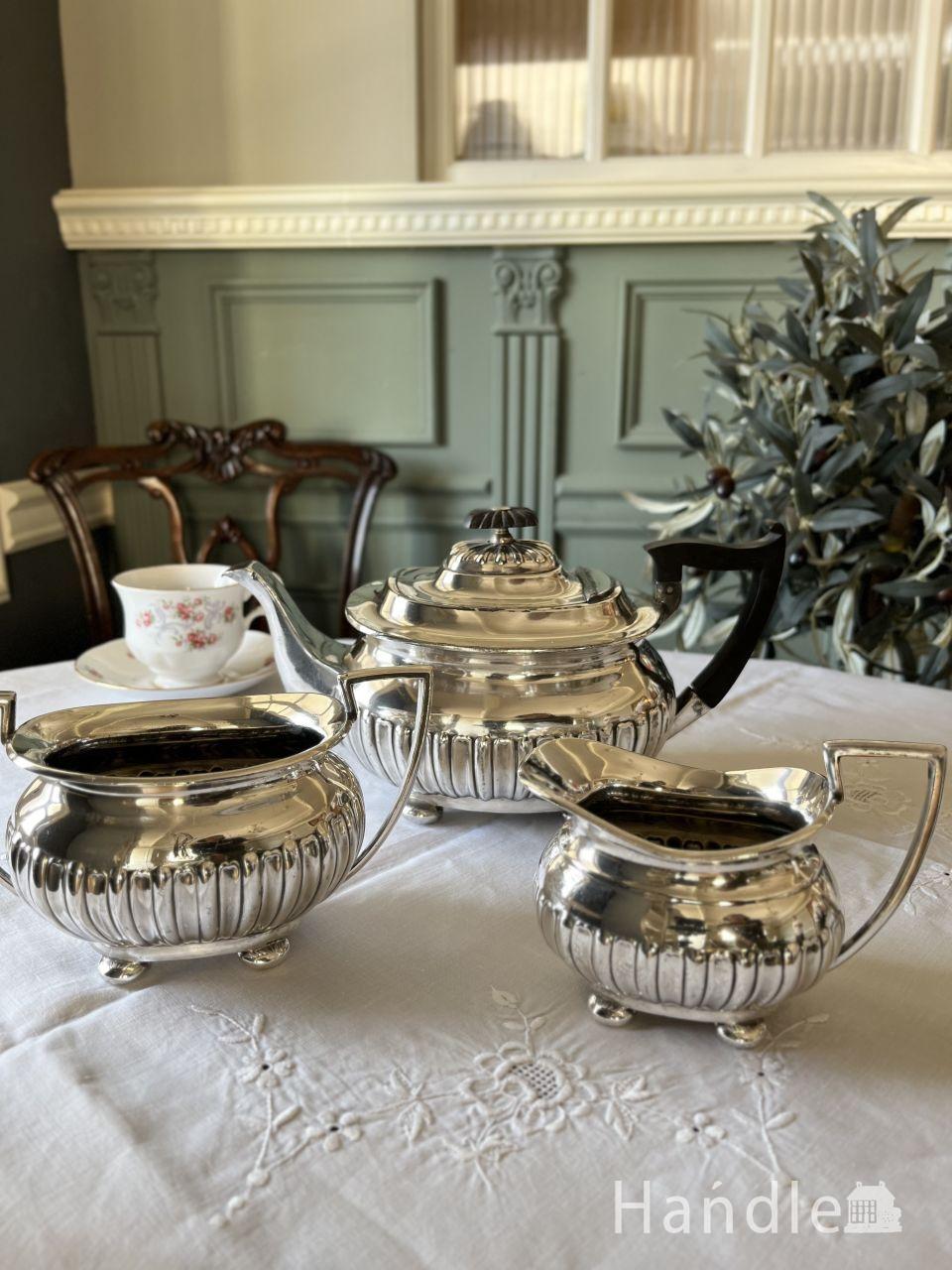 Walker＆Hall（ウォーカー＆ホール）のティーセット、英国アンティーク