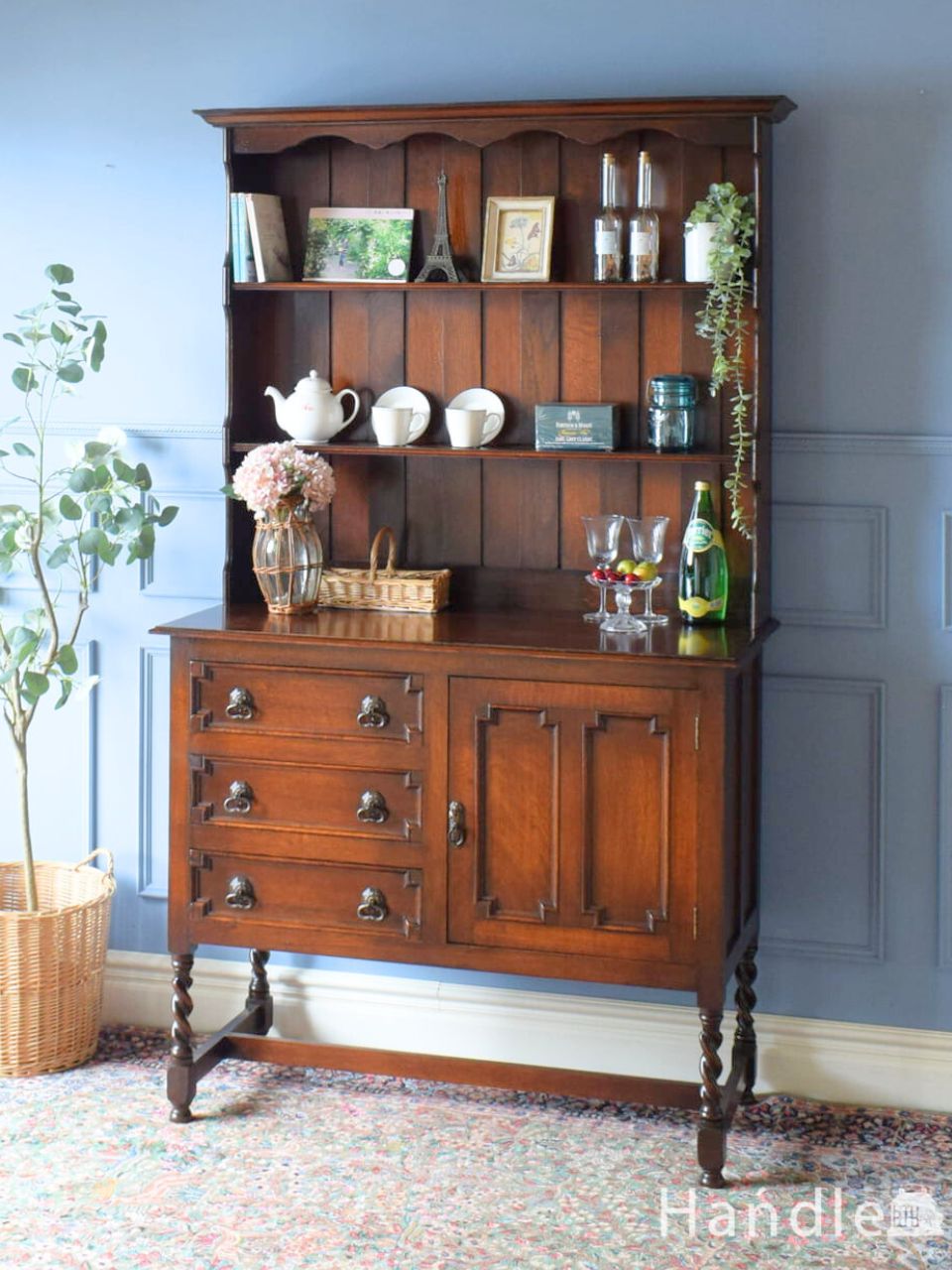 フランスのアンティーク家具、シャビーシックな雰囲気が可愛いウォール