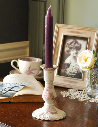 1940年代のアンティーク キャンドルスタンド(m-689-z)｜アンティーク雑貨