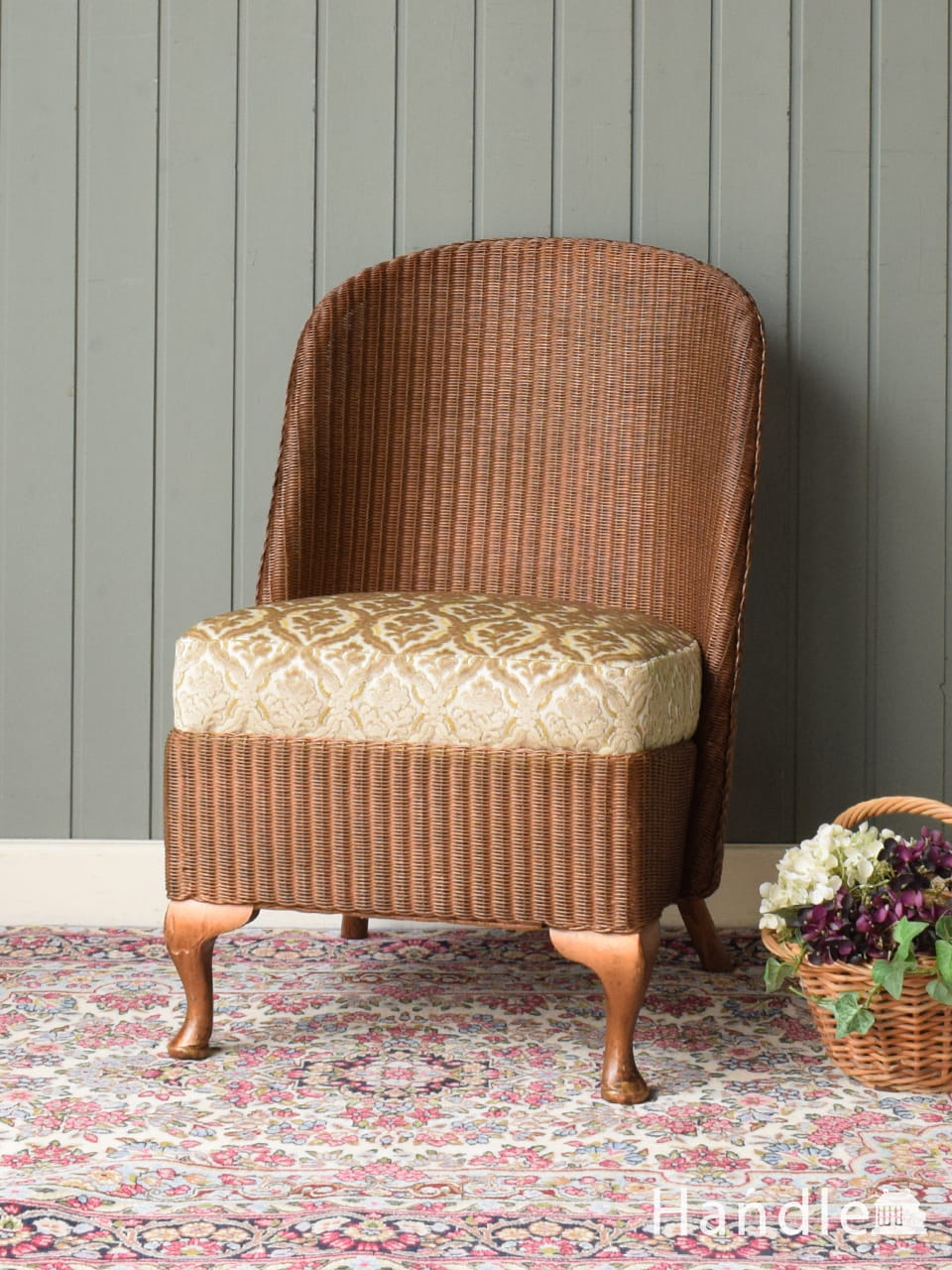 1890年代のイギリスで見つけたアンティークナーシングチェア(q-384-c