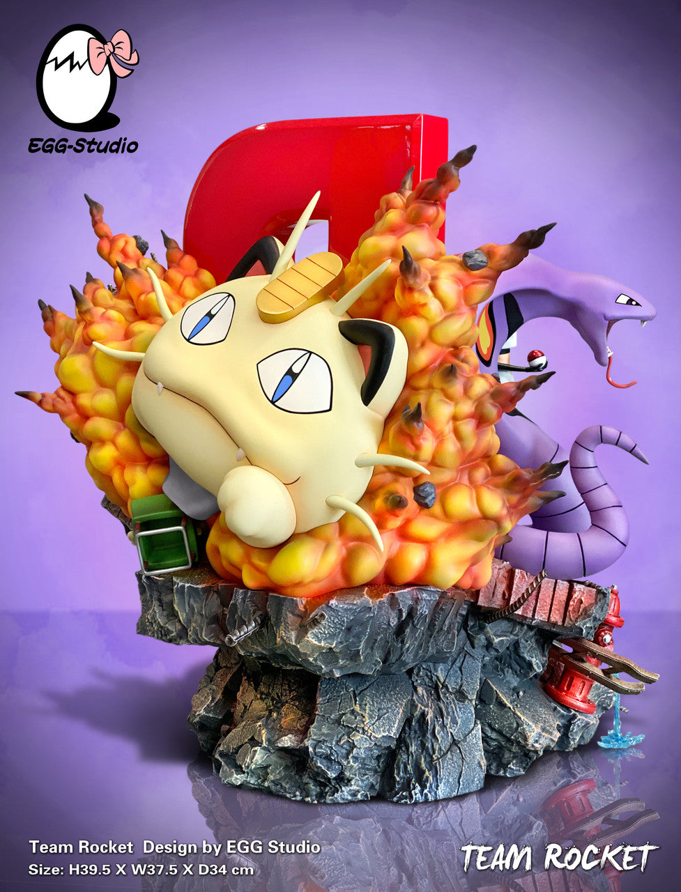 Pokemon - Team Rocket | Resin Statue | by EGG Studio