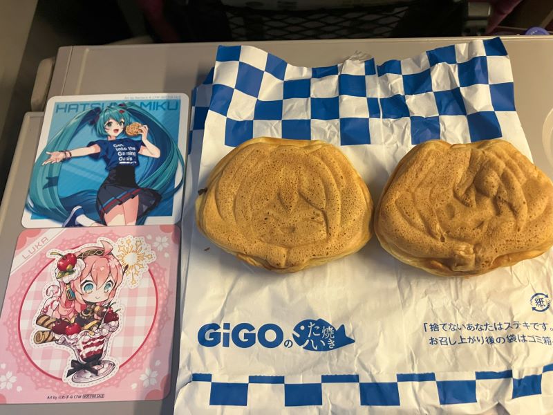 GIGOとコラボ！ミク焼きを食べてきましたよ〜