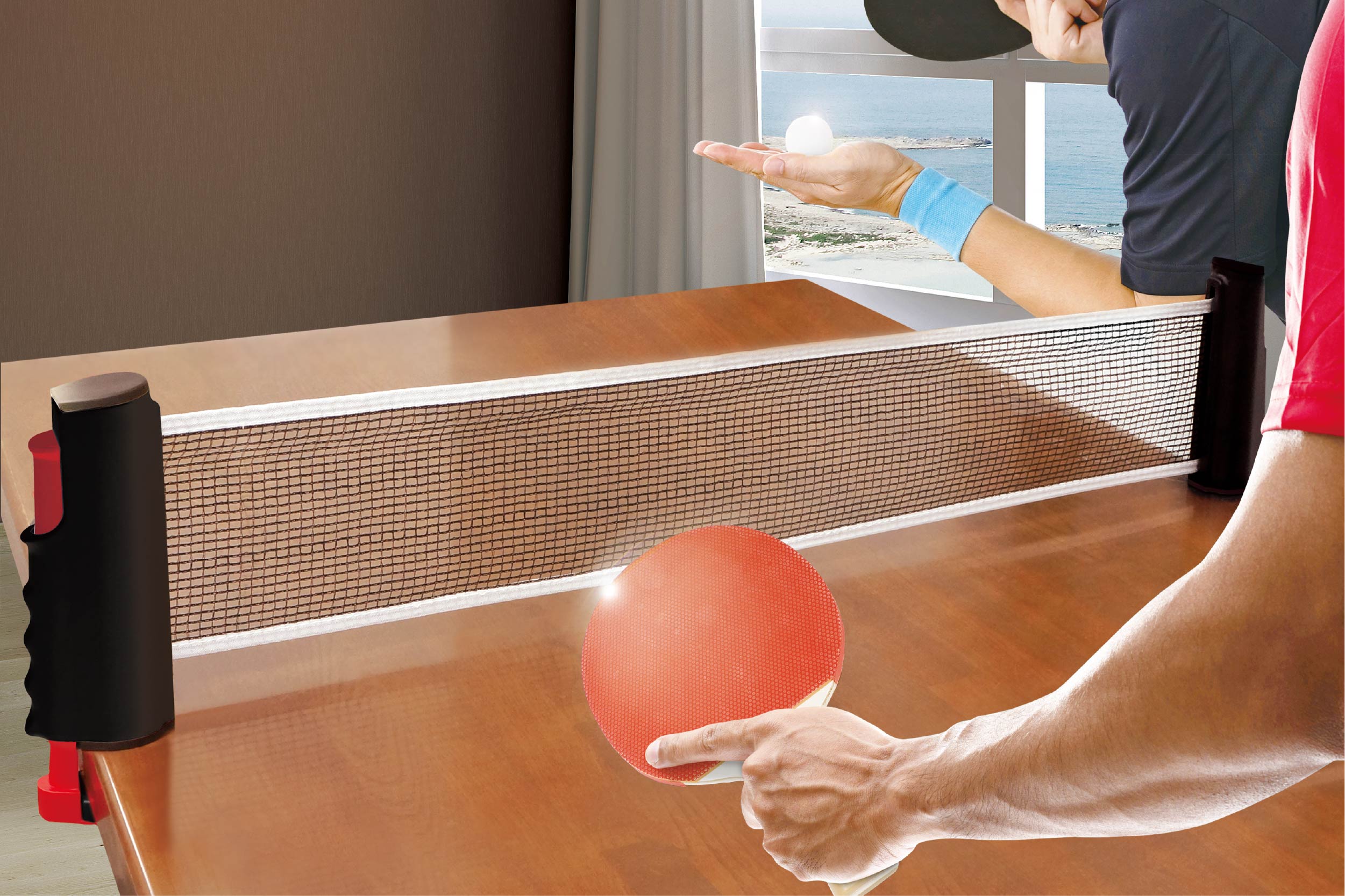 どこでもイージー卓球セット | 株式会社ハック