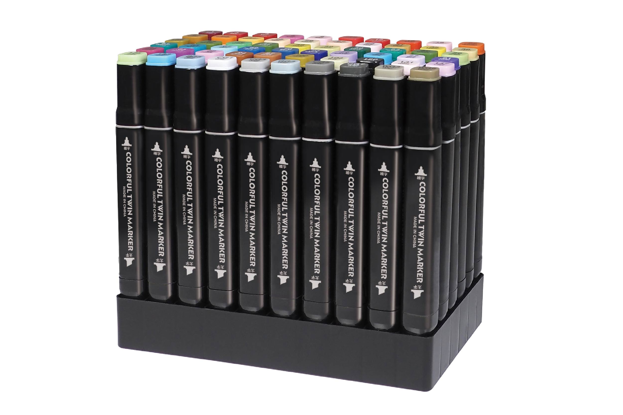 カラフルツインマーカー60色セット | 株式会社ハック