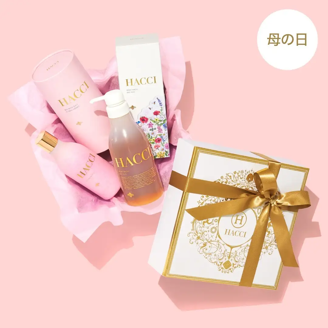 春限定BOX】ボディウォッシュ BEE HUG｜HACCI公式オンラインストア