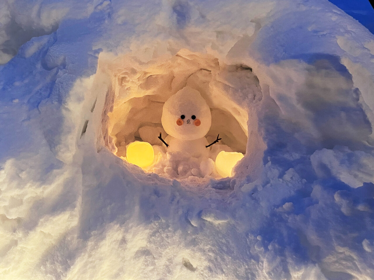 白山市】雪の夜に浮かぶ優しい光。2月6日は「雪だるま2026」で幻想的な