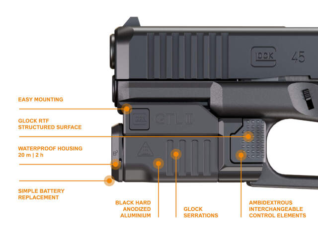 GLOCK タクティカルライト GTL II LEDライトモジュール
